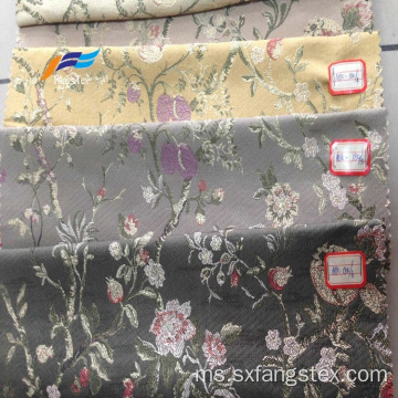 Tekstil Rumah Elegan 100% Kain Tirai Jacquard Polyester